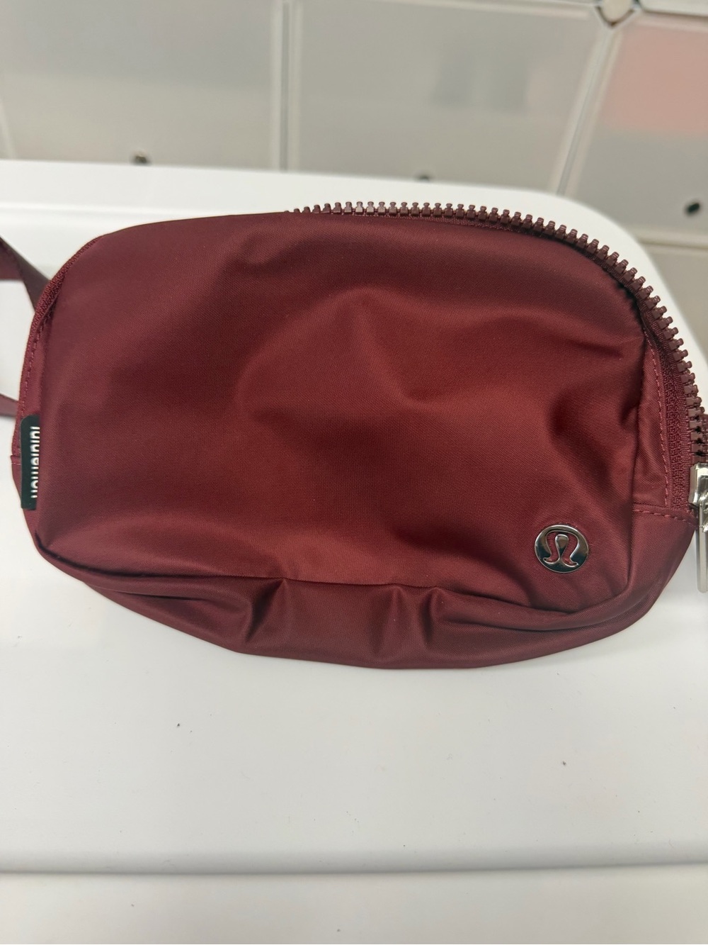Lululemon Burgundy Belt Bag